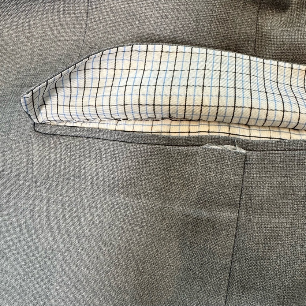 Ralph Lauren Classic Gray Blazer - Picture 16 of 16